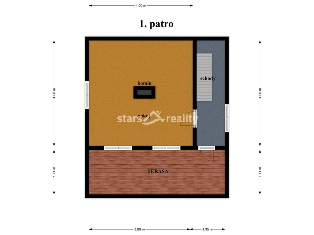 Prodej chaty 3+kk, 480 m2 pozemek Černé Voděrady - okr. Praha - východ