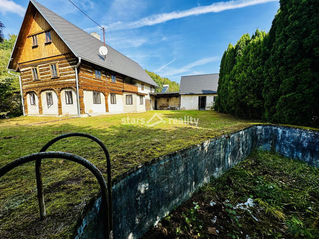 Prodej RD 3+1, pozemek 3.388 m2, Medonosy - Chudolazy