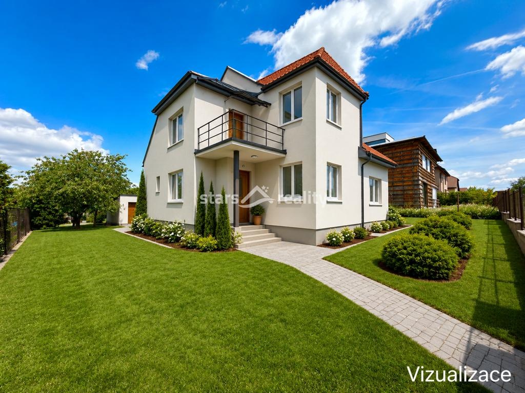 Prodej rodinného domu 4+1 se zahradou 870 m², Zlosyň, okres Mělník