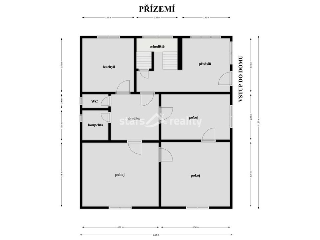 Prodej RD 5+2, pozemek 1208 m2, Nová Ves nad Lužnicí
